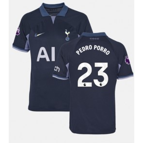 Maillot de foot Tottenham Hotspur Pedro Porro #23 Extérieur 2023-24 Manches Courte